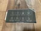 Refrigerator Dispenser Glossy Overlay Compatible WR55X10501/WR55X10298, New. Fixed Price $34.99.