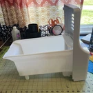 Original Samsung Refrigerator RS25J500DSG Ice Bin DA97-08223D White Oem Used. Fixed Price $98.99.