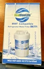 Ecobluelife Refrigerator Water Filter - EBL7771. Fixed Price $11.25.