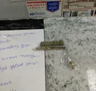 Ge Panel Grounding Bar/ 7-POSITION Screws Tappinng High Offset Strip /NEW(L142. Fixed Price $18.00.