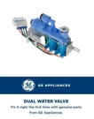 Genuine Oem WR57X10098 Refrigerator Water Inlet Valve New Ob. Fixed Price $44.94.