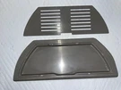 Whirlpool Side By Refrigerator Drip Tray W10254221 M1 & Grille W10276198. Fixed Price $40.00.