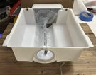 Side By Refrigerator Ice Dispenser Bucket And Auger (WR30X10074). Fixed Price $49.99.