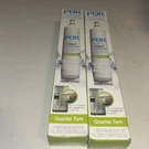 2 Pur Refrigerator Ice & Water Filter Cartridges Quarter Turn. Fixed Price $21.00.
