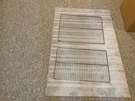 Frigidaire Upright Freezer FFU16F2VW Wire Shelf Set Upper&lower Of Shelve. Fixed Price $45.00.