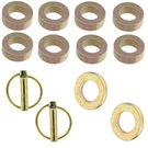 Exmark Caster Spacer Washer Pin Kit Set Metro Viking 1-513338 1-303314 1-809020. Fixed Price $76.68.