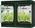 Vivosun S848 4X8 Grow Tent, 96"X48"X80", Black. Fixed Price $311.23.