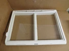 Kenmore Refrigerator Crisper Frame+glass Part # 240364729 240350689 240350609. Fixed Price $80.73.