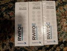 Novete RWF0E Refrigerator Water Filter For LT1000P 469980 3 Pack. Fixed Price $10.99.