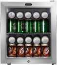 68-CAN Stainless Steel Beverage Refrigerator With Glass Door, 1.6 Cu Ft. Fixed Price $245.99.