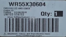 New Oem Ge Freezer Led & Cover- WR55X30604. Fixed Price $13.49.