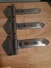 Polar 8" Hinge 2008-SS Plain S.s. 304 6 Ga Pin Wide Bracket 4-1/2"LOT Of. Fixed Price $90.00.