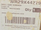 New Oem Refrigerator Ice MAKER/WR29X44279. Fixed Price $49.99.