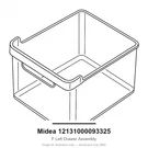 Midea 12131000093325 Left Drawer Assembly. Fixed Price $147.99.
