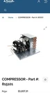 True Brand Oem Replacement Compressor - Part # 815101. Fixed Price $550.00.