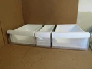 Lg Refrigerator Crisper Drawer Set Part # AJP36702124 AJP36702125 AJP36702123. Fixed Price $94.98.