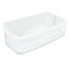 Clear White Refrigerator Door Bin Shelf Compatible With Kenmore AAP73631503. Fixed Price $17.98.