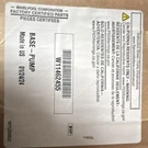Whirlpool Dishwasher Pump Base W11462455 W11255892 Replacement Part. Fixed Price $128.00.