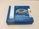 Lot Of Smart Choice 6' Refrigerator Water Line Kit Stainless Steel 5304490728. Fixed Price $45.00.