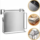 Foldable Stainles Steel Door Hook Organizer&countertop Shelf For Kitchen Cabinet. Fixed Price $16.50.