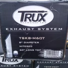 Trux Accessories 60IN Mitered Top Stack 8IN Diameter P/n TSK8-M60T. Fixed Price $599.99.