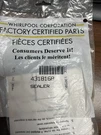 Whirlpool Refrigerator Sealer 4318168. Fixed Price $17.00.