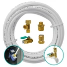 Metpure Ice Maker Fridge Installation Kit - 3/8" Fittings With Od 25 Feet. Fixed Price $33.03.