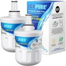 Icepure Refrigerator Water Filter Replacement For Samsung, RWF1100A 2PACK, New. Fixed Price $14.99.