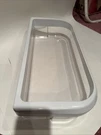 Kitchenaid Refrigerator Door Bin Shelf Part # W10169669 White Clear. Fixed Price $18.00.