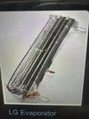Lg Refrigerator Evaporator Assembly ADL73600907. Fixed Price $150.00.