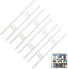 Rvguard Adjustable Refrigerator Bar Tension Rods, 4 Sets, 16"-28". Fixed Price $30.67.