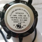 Electric Motors And Specialties Fan SPFBC51A, 115V, 60HZ, 1550RPM. Fixed Price $200.00.