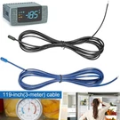 2-PACK 119" Temperature Probe Sensors For Dixell, Carel & Eliwell, Refrigerators. Fixed Price $26.89.