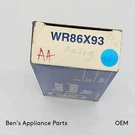 WR86X93 New Genuine Oem Refrigerator Filter Drier Original Packaging. Fixed Price $23.49.