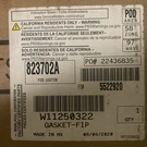 Whirlpool Gasket Flip - W11250322. Fixed Price $100.00.