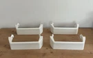 Set Of 4 Kenmore Freezer Door Shelf Rail, Part # WP2171157. Fixed Price $24.99.