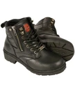 Milwaukee Leather Women's Side Zipper Boot - Round Toe Wide MBL9320W. Fixed Price $142.79.