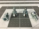 Lg Refrigerator Door Handle Mounting Screw Set Of 4 P# MJB63190001. Fixed Price $19.95.