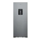 Galanz 6.5 Cu Ft One Door Refrigerator, With Water Dispenser, Stainless Steel Lo. Fixed Price $184.99.