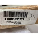 Lg EBR86093777 Main Pcb Assembly Control Board Genuine Oem New. Fixed Price $200.00.