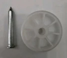 WPW10475495 WPW11594405 Whirlpool Roller Wheel And Axle Oem. Fixed Price $14.72.