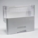 Lg Ice Bin White Clear Plastic Refrigerator Freezer Storage Caddie. Fixed Price $45.00.