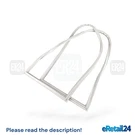 Oem Lg Refrigerator Freezer Door Gasket 4987JJ1010G White. Fixed Price $79.99.