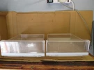 Lg Refrigerator Crisper Drawer Set Part # AJP75235001 AJP75235002. Fixed Price $67.98.