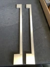 Monogram Undercounter Refrigerator Handles. Stainless Steel. ZXGD2H2PPSS N5. Fixed Price $149.00.