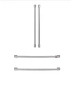 Cafe Brushed Stainless Handles For 4-DOOR French Refrigerator. Fixed Price $145.00.