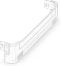Upgraded WPW10183971 Refrigerator Door Bin Shelf Fors Whirlpool WPW10172186. Fixed Price $58.49.