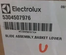 5304507976 Frigidaire Slide Assembly. Fixed Price $100.00.