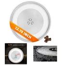 12.75" Microwave Glass Turntable - Fits Whirlpool & Kenmore Models. Fixed Price $36.28.