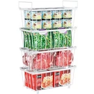 Ispecle Freezer Organizer Bins, 4 Pack Deep Baskets For 5 To 7 Cu.ft,.... Fixed Price $37.82.